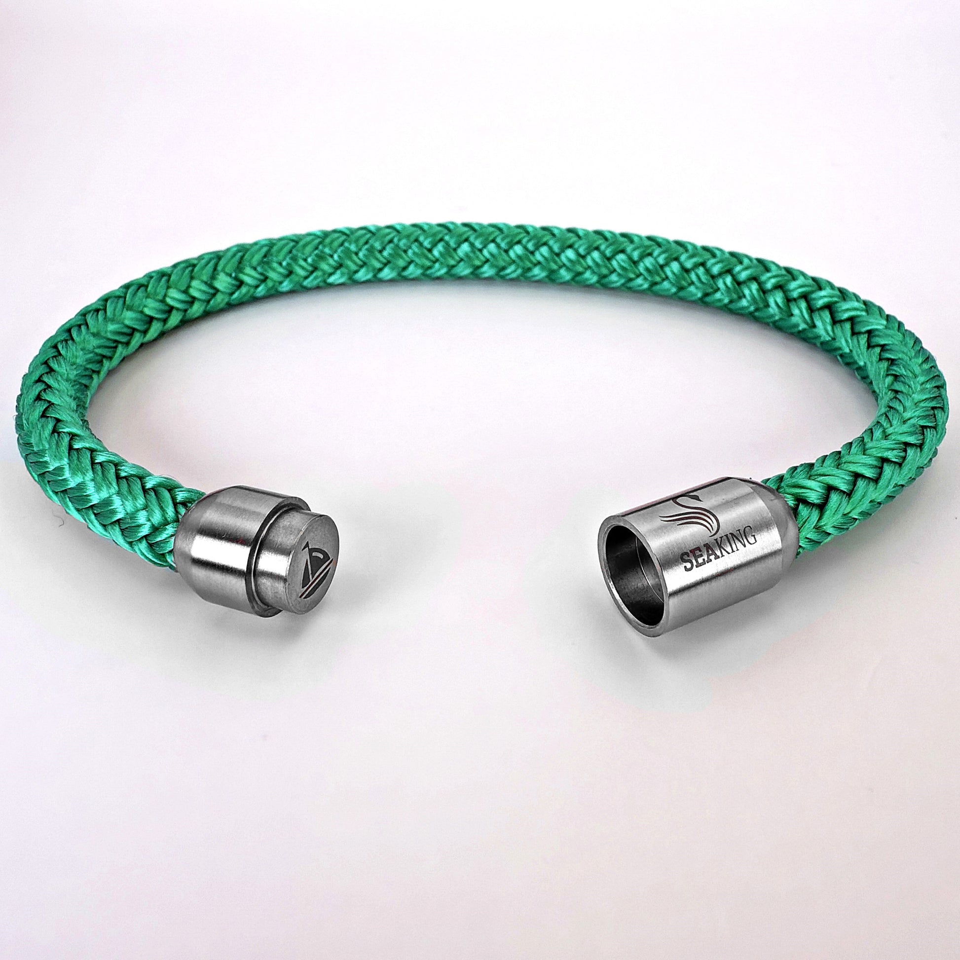 Armband SeaKing Green Mist mit Edelstahlverschluss