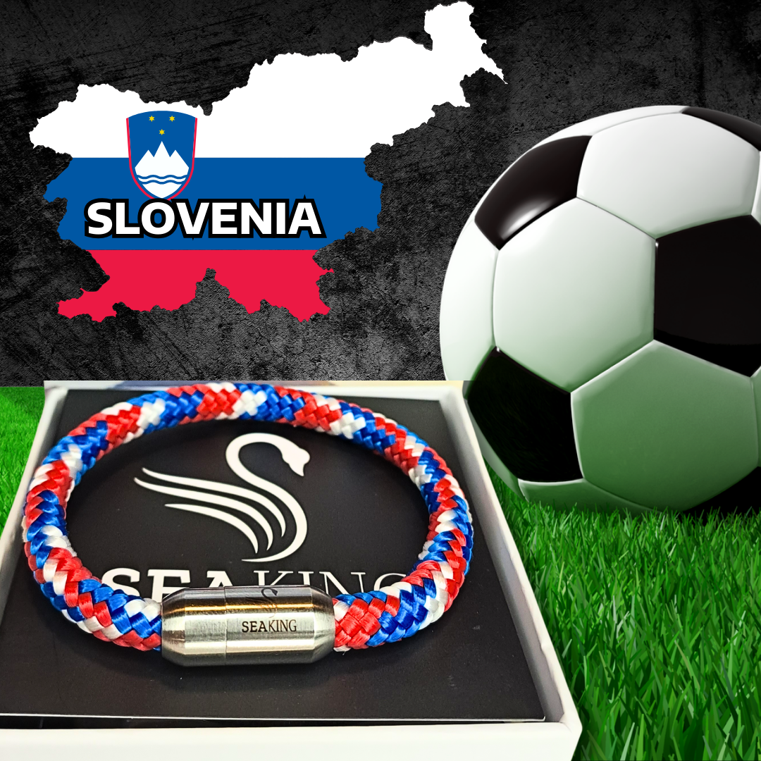 Slowenien Armband Blau-Weiß-Rot