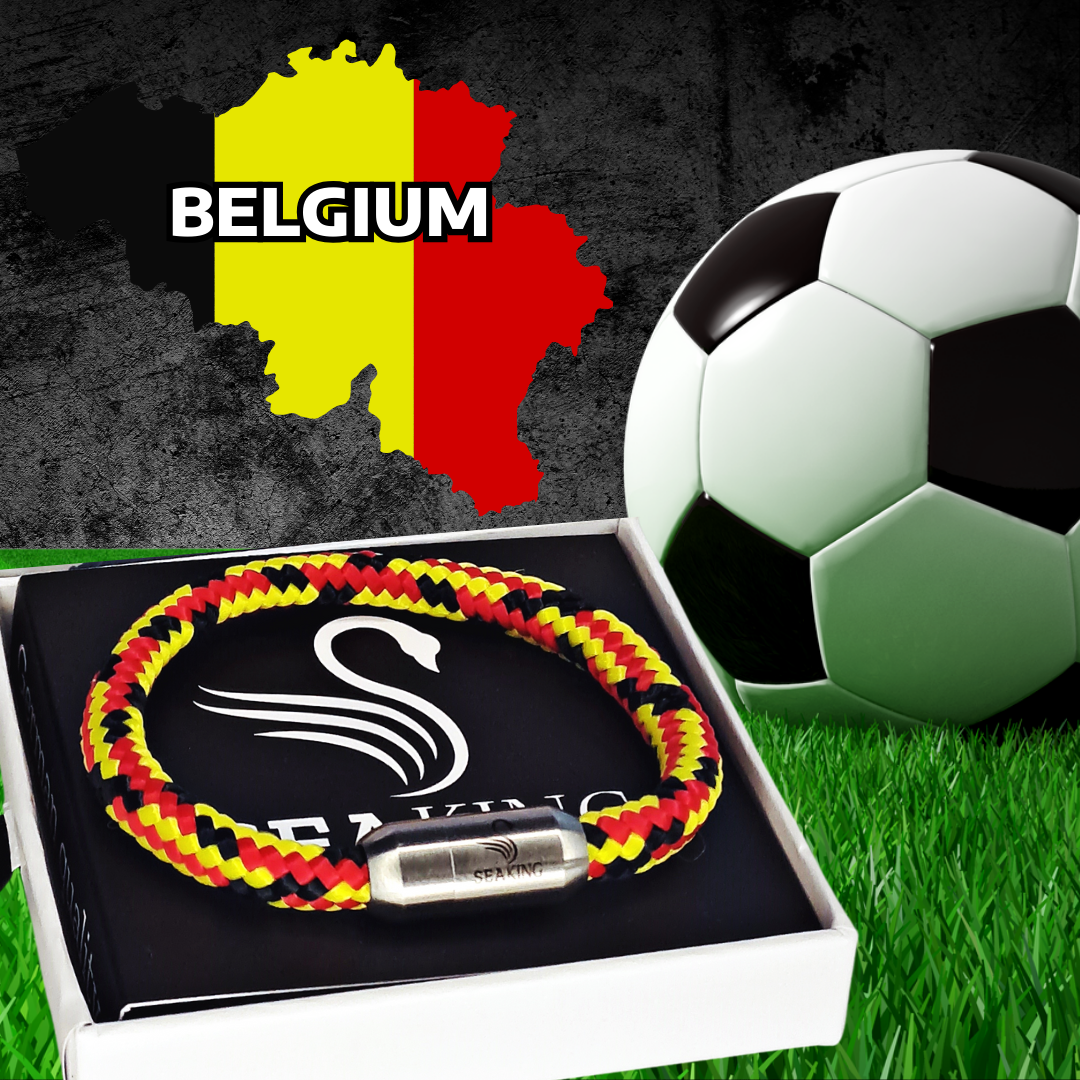 Belgien Armband Schwarz-Rot-Gelb