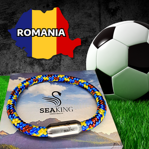 Rumänien Armband Blau-Gelb-Rot