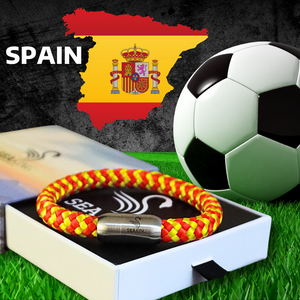 Spanien Armband Rot-Gelb