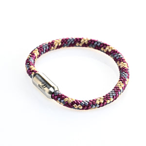 SeaKing BODENSEE Armband handmade – Pink Weiß Design für Damen und Herren
