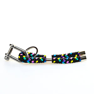 SeaKing Armband bunt aus 8 mm Segeltau mit Magnetverschluss Edelstahl
