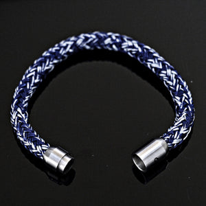 Armband Marine Blaze – handgefertigt mit starkem Magnetverschluss aus Edelstahl
