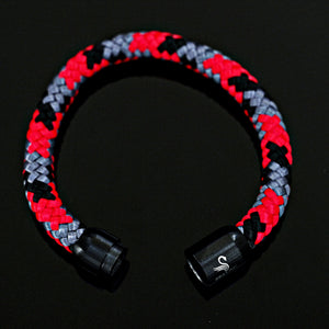 Red Camo Armband – mit extra starkem Magnetverschluss aus Edelstahl