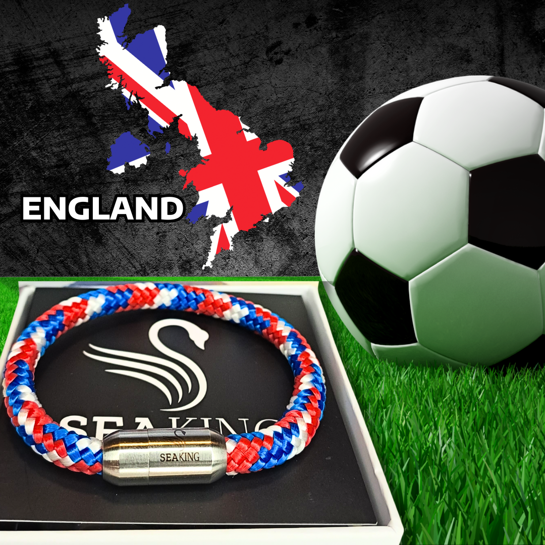 England Armband Rot-Weiß