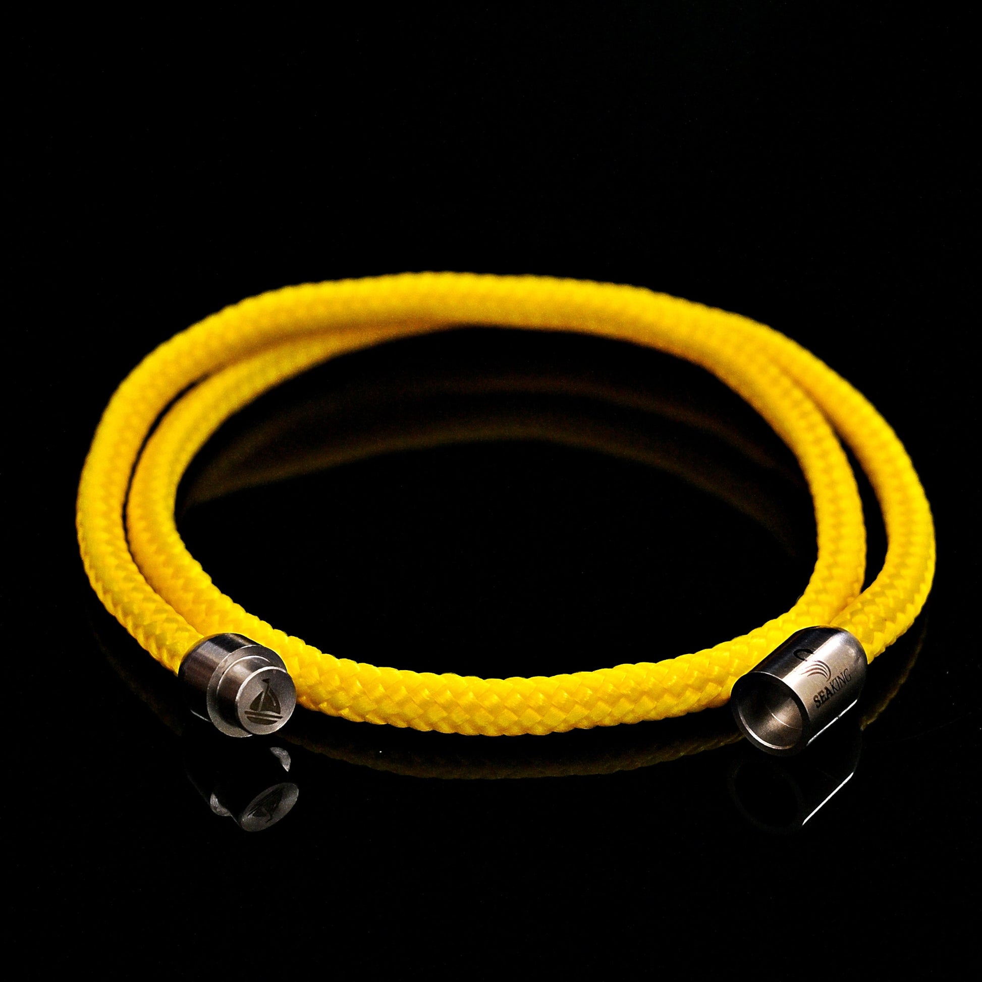 armband seaking traunsee canary gelb segeltau magnetverschluss