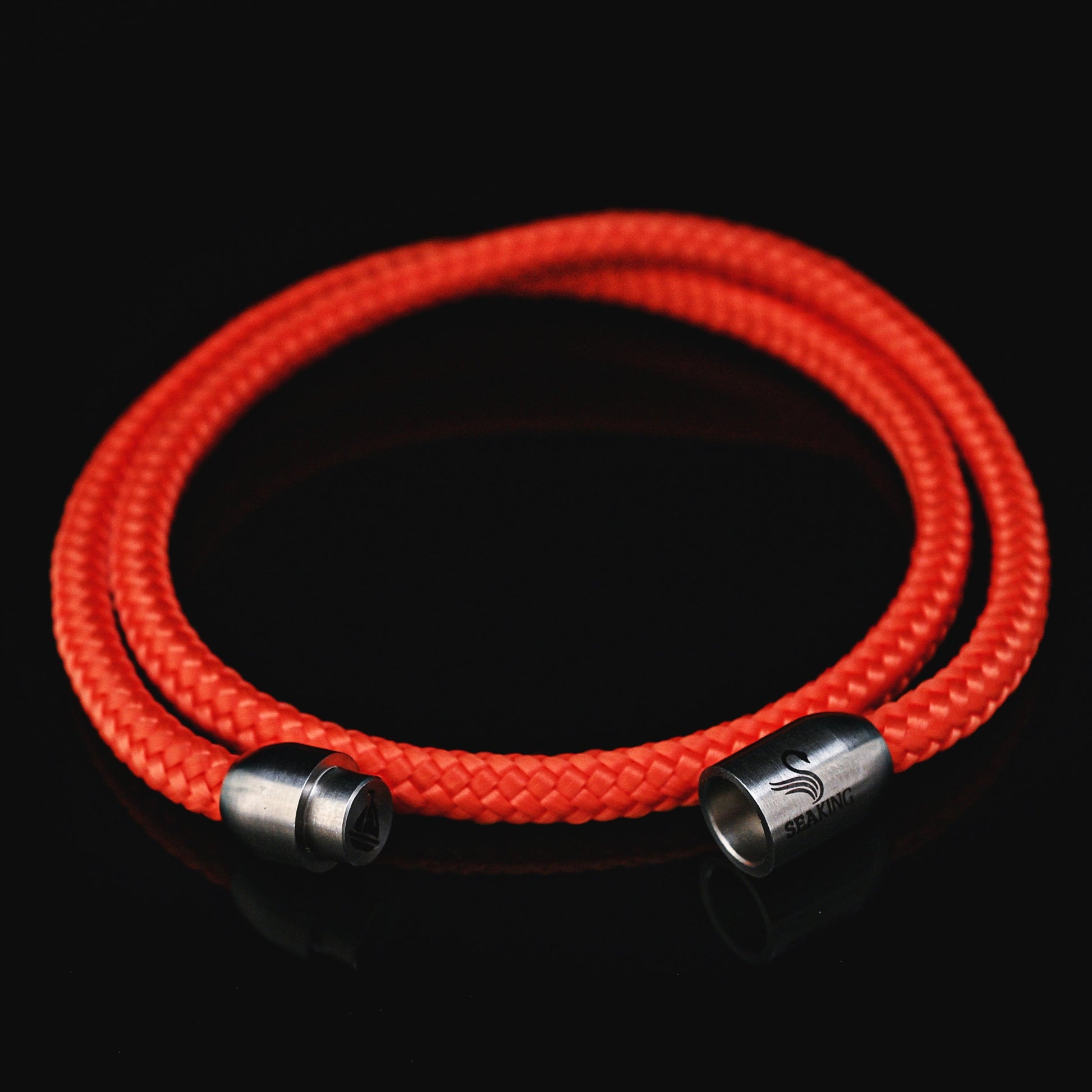 armband seaking traunsee crystal orange segeltau
