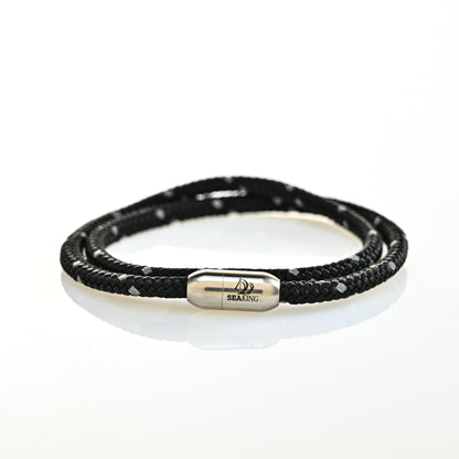 armband seaking traunsee daniel craig unlimited schwarz segeltau magnetverschluss
