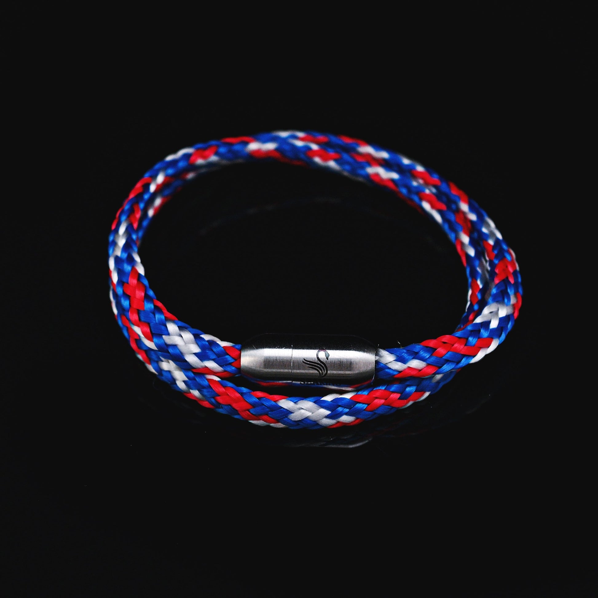 armband seaking traunsee elia rot weiss blau segeltau