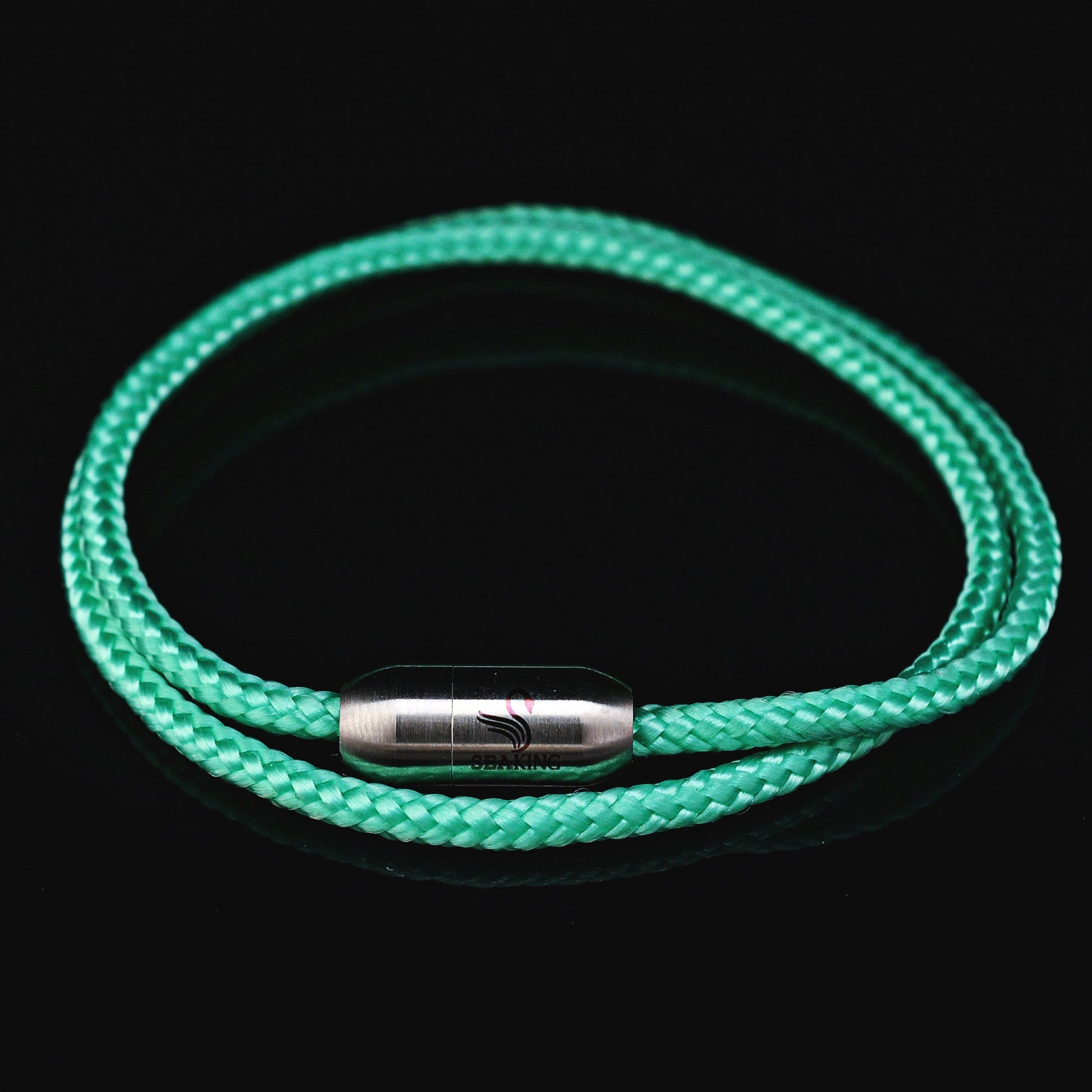 armband seaking traunsee fabio mintgruen segeltau magnetverschluss

