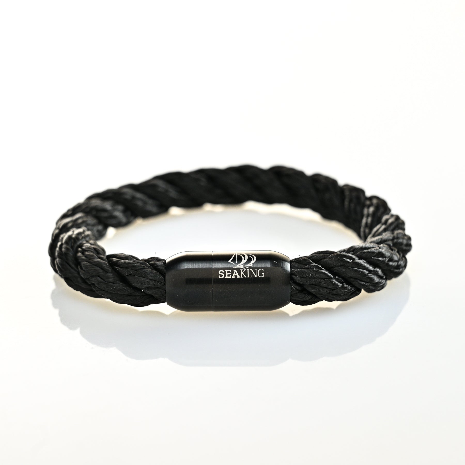 Armband SeaKing BlackTwist, handgefertigt
