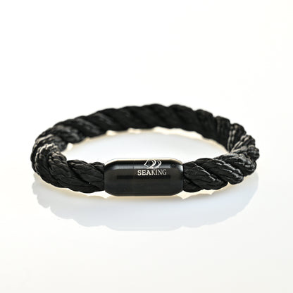 Armband SeaKing BlackTwist, handgefertigt
