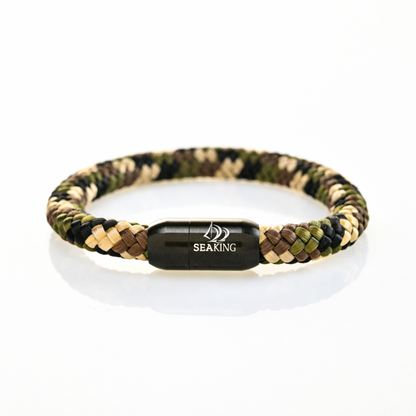 Armband SeaKing Camouflage, handgefertigt
