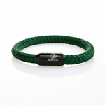 Armband SeaKing DarkGreen, handgefertigt
