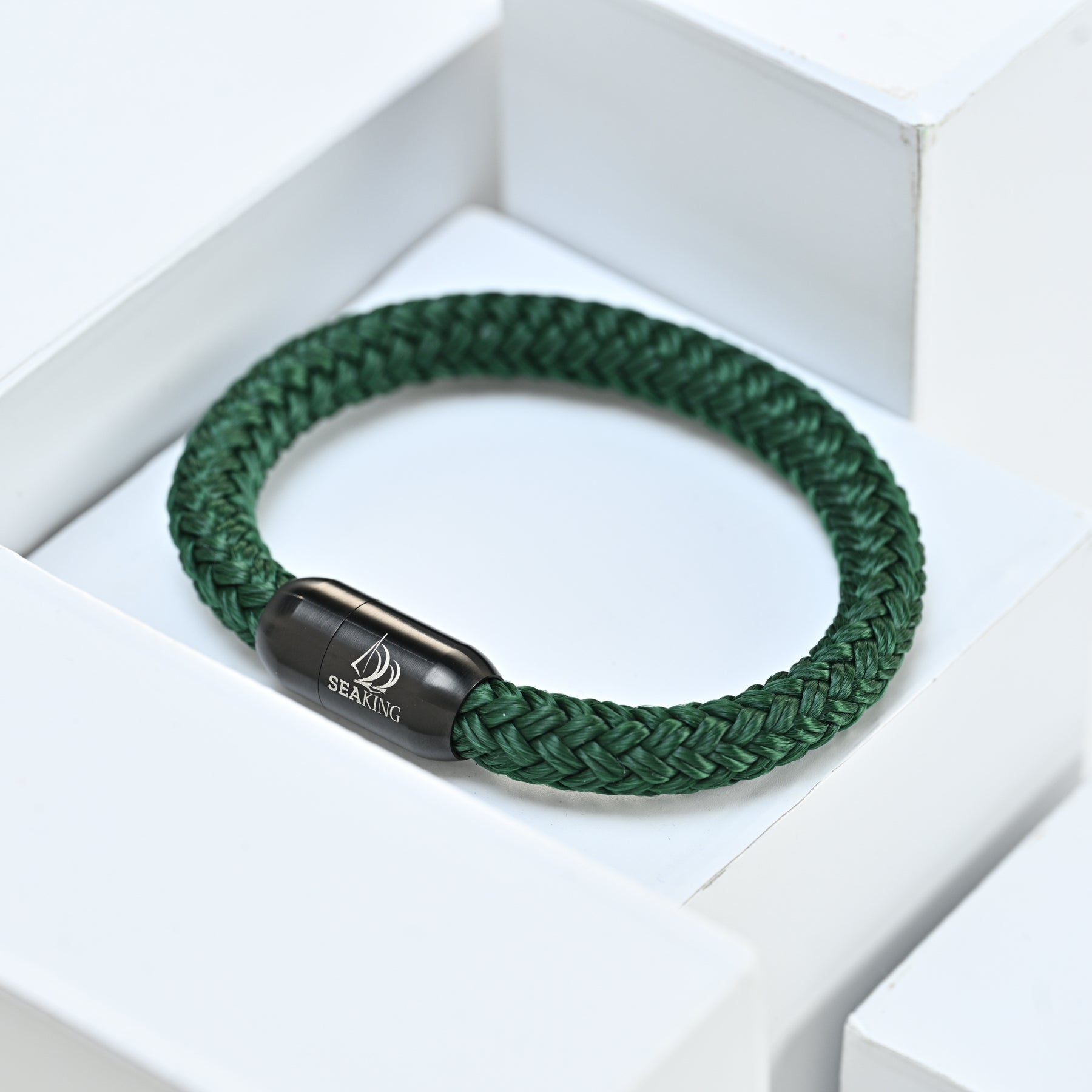 Exklusives Nautisches Armband DarkGreen
