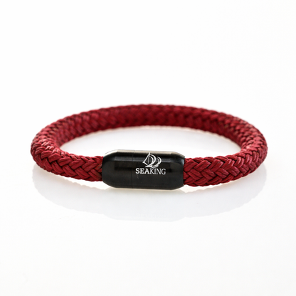 Armband SeaKing Dunkelbraun, handgefertigt
