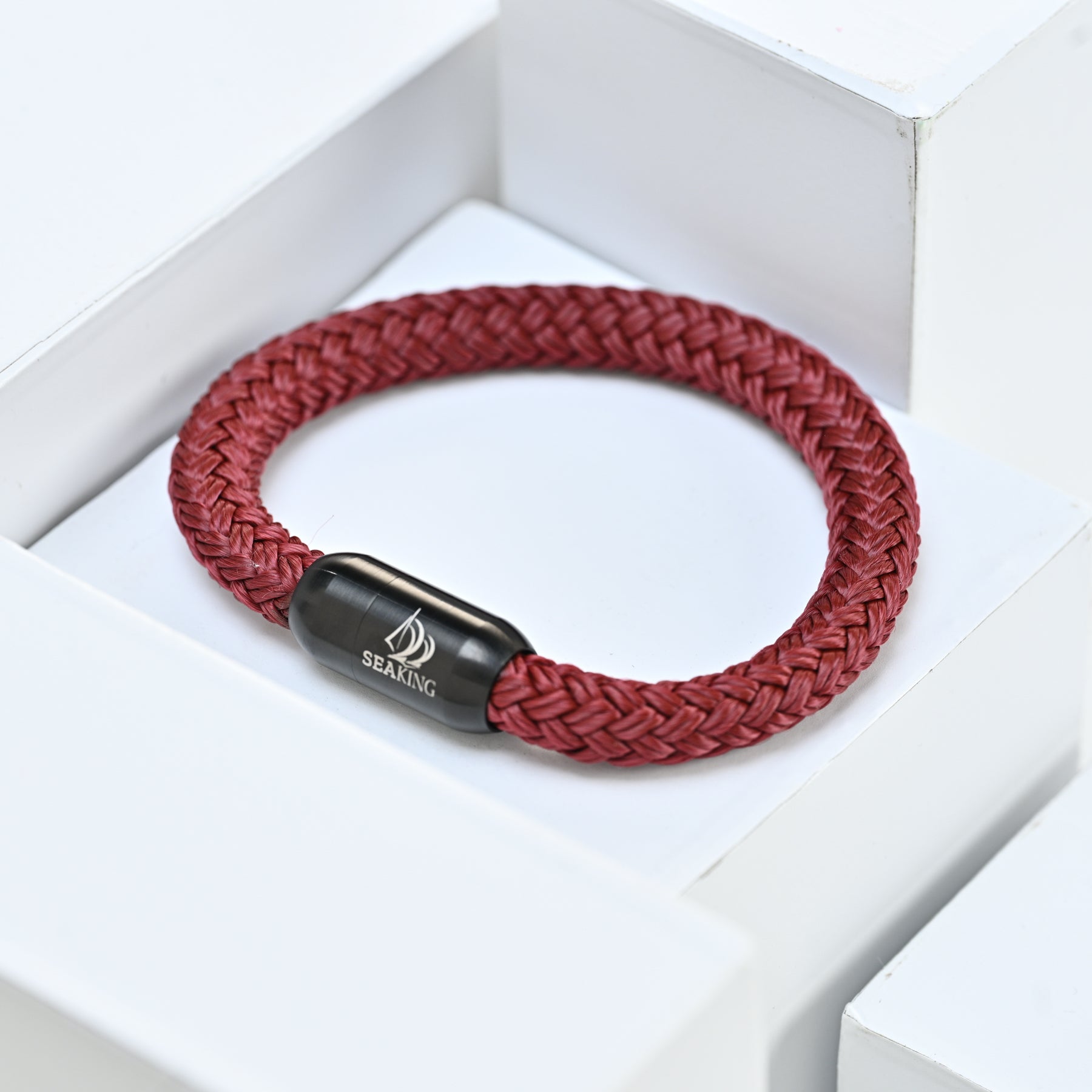 Exklusives Nautisches Armband Dunkelbraun
