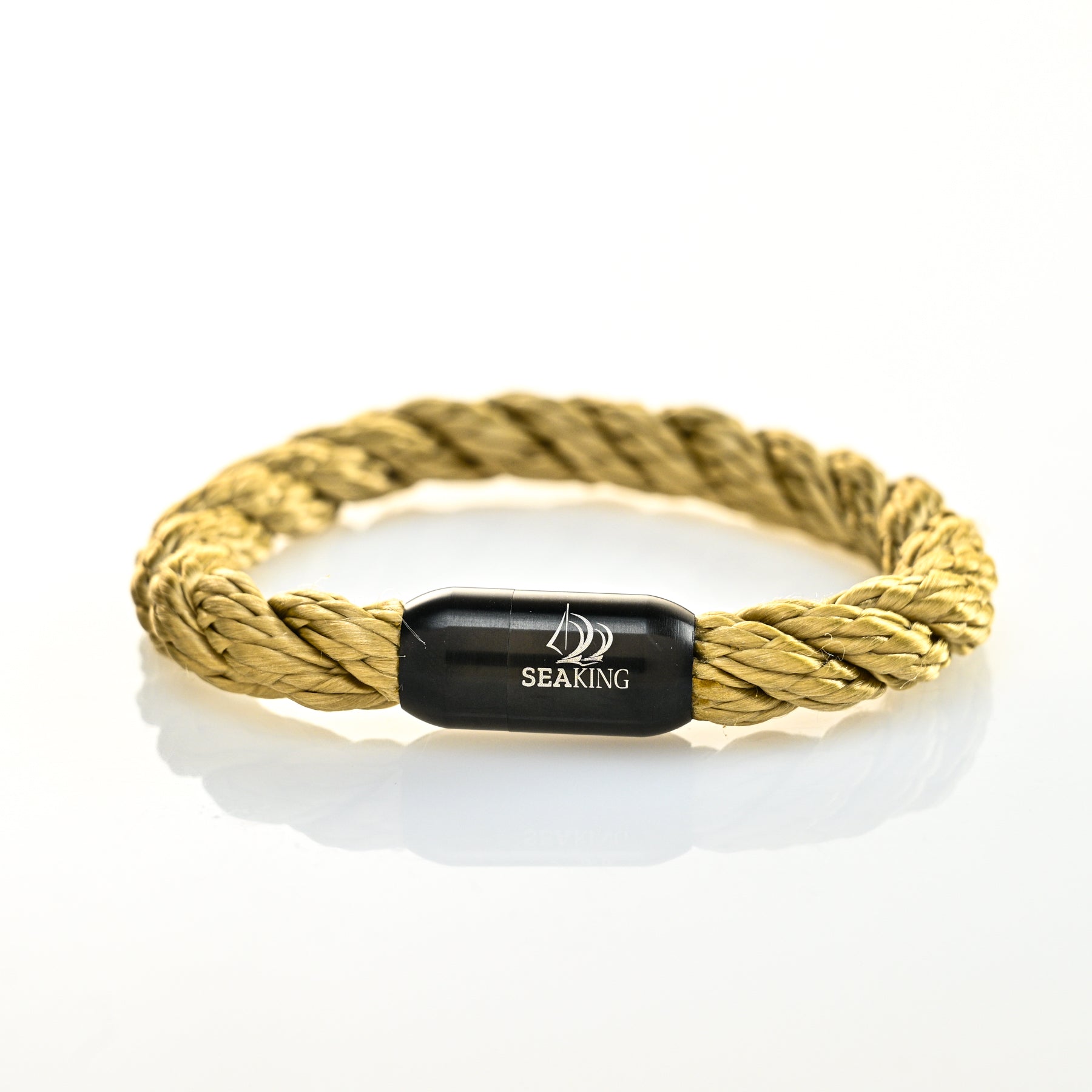Armband SeaKing Gold Twist, handgefertigt
