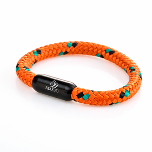Armband SeaKing Pumpkin, handgefertigt
