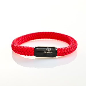 Armband SeaKing Rote Beete, handgefertigt
