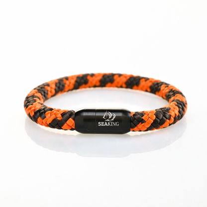 Lavafarbenes Seilarmband
