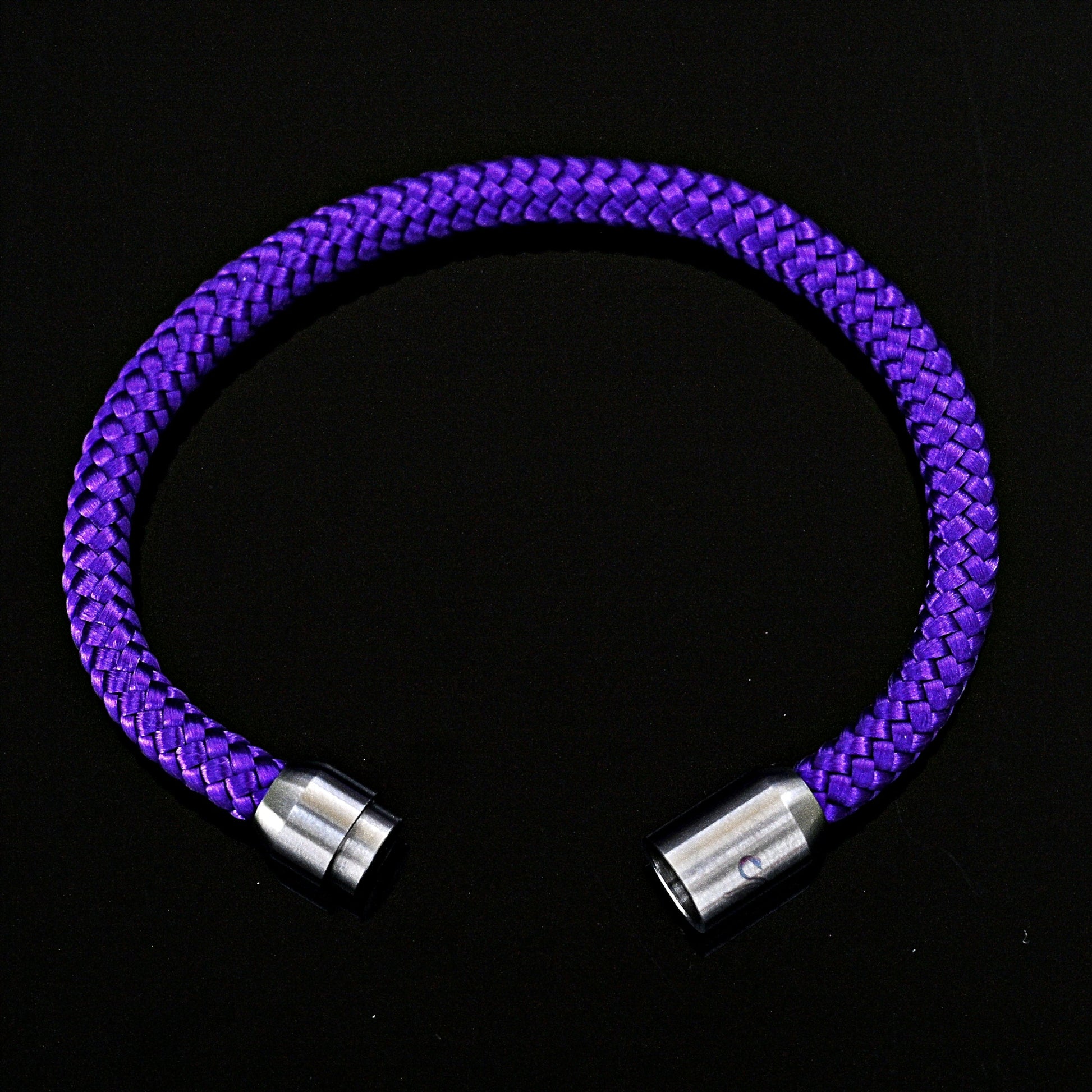 Lila SeaKing Armband Bodensee Ultraviolett aus 6 mm Segeltau