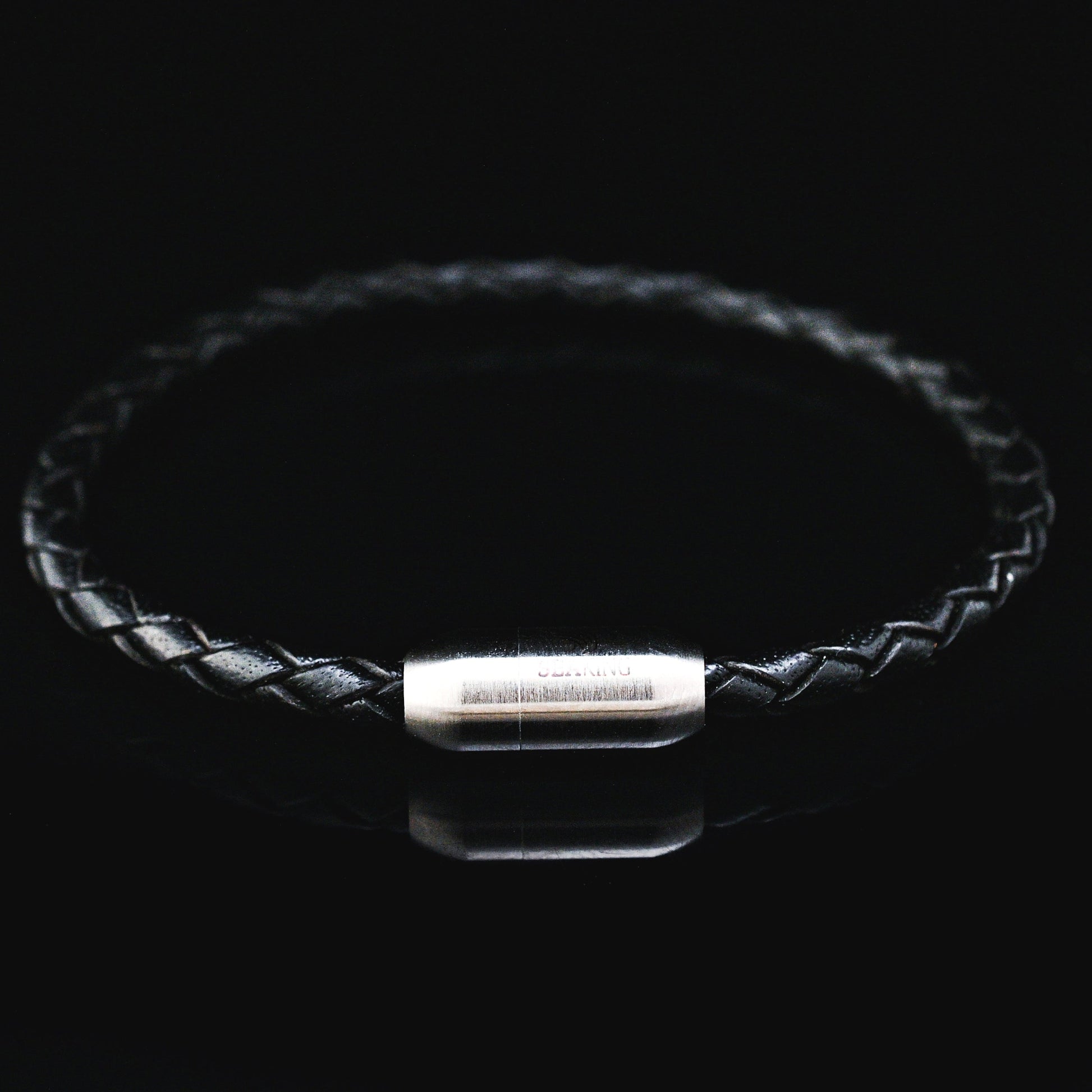 armband seaking godfather classicblack handgemacht lederarmband