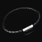 armband seaking eternalblack lederarmband magnetisch elegant schwarz