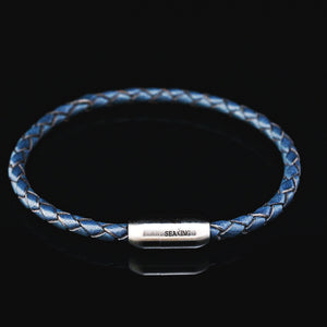 armband seaking godfather midnightmajesty blau lederarmband magnetverschluss