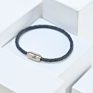 armband seaking godfather midnightmajesty blau lederarmband magnetverschluss