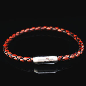 armband seaking godfather timelessmocha braun leder magnetverschluss