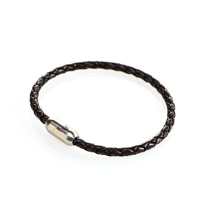 armband seaking leder godfather vintagebraun magnetverschluss
