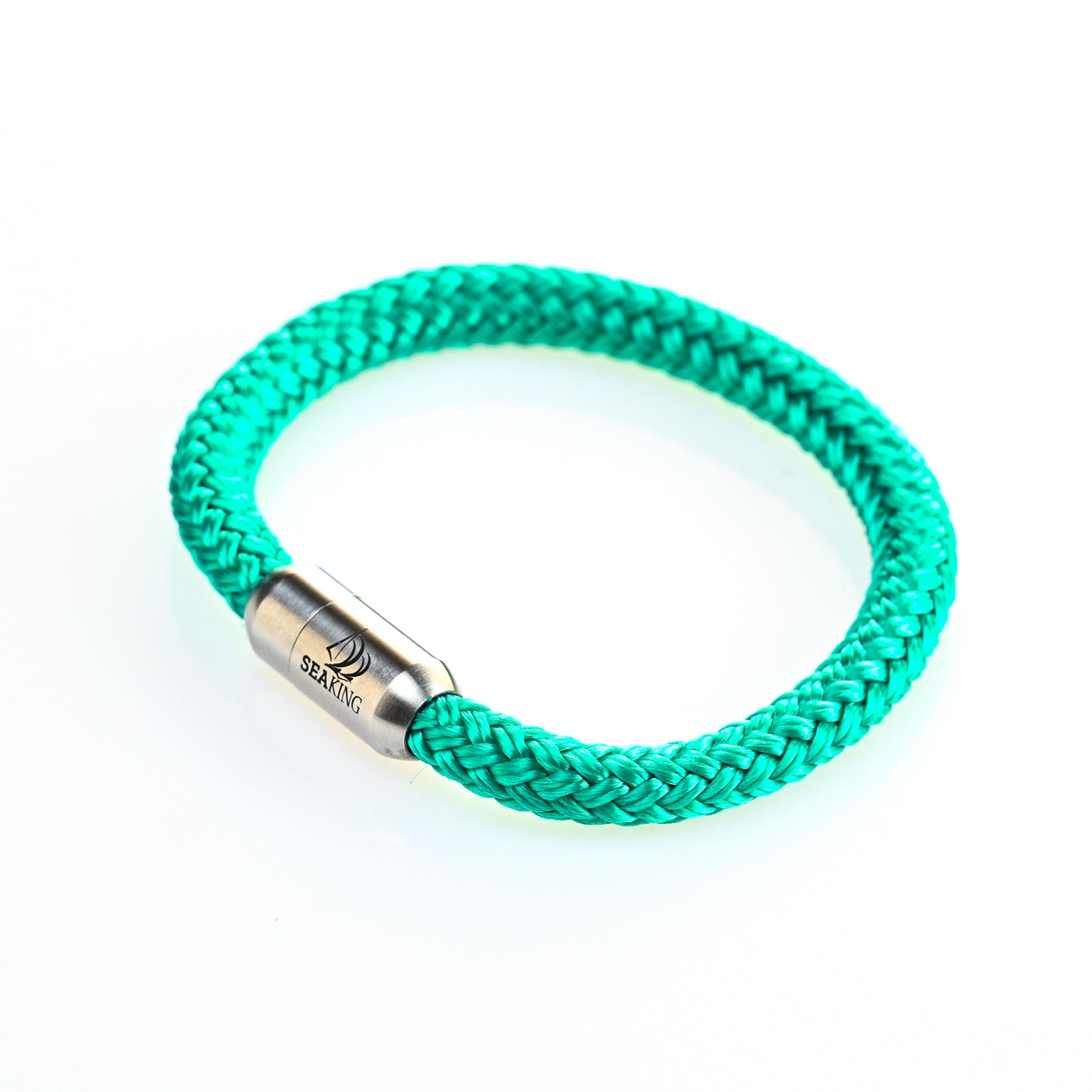 Armband SeaKing Green Mist mit Edelstahlverschluss
