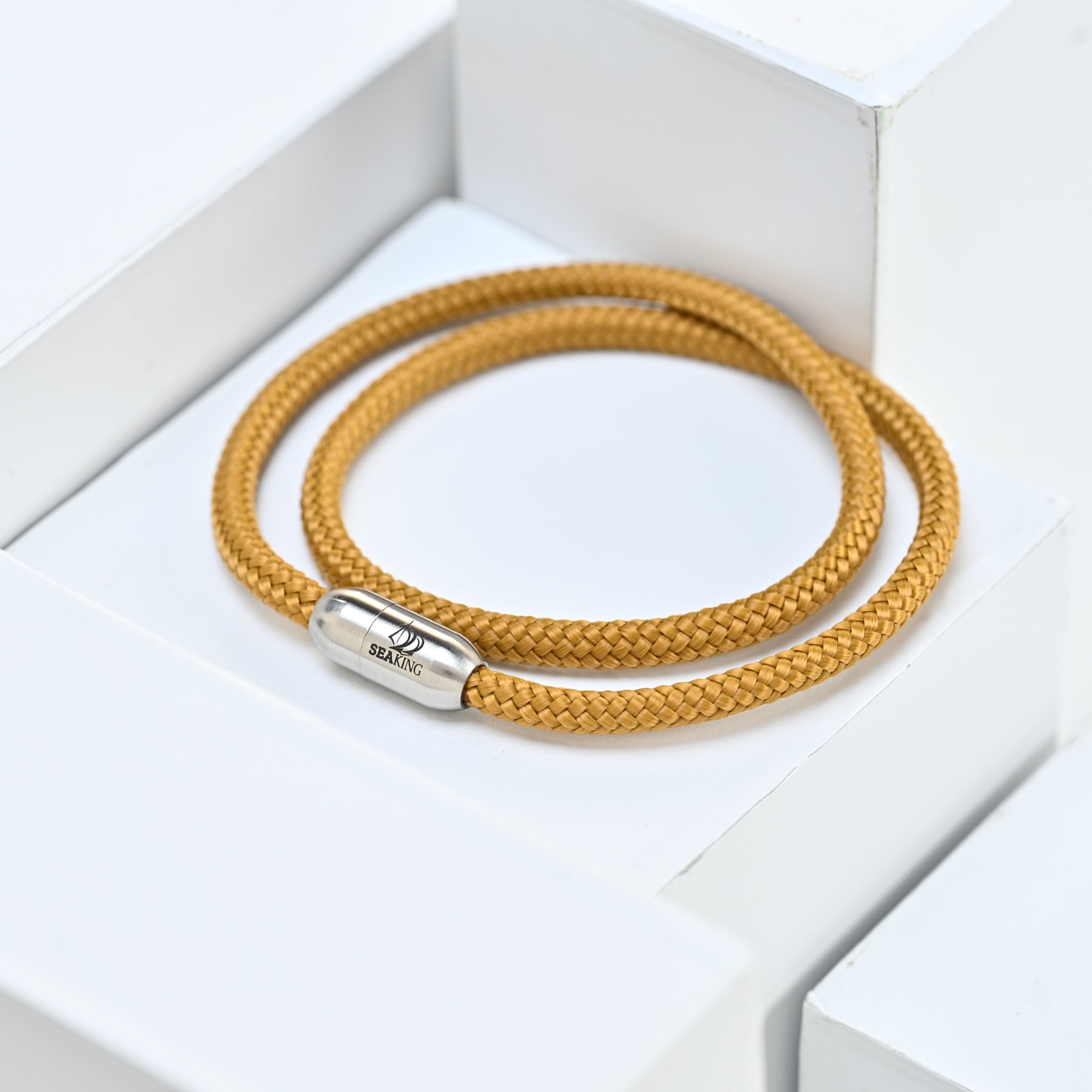 armband seaking traunsee caramel segeltau magnetverschluss 
