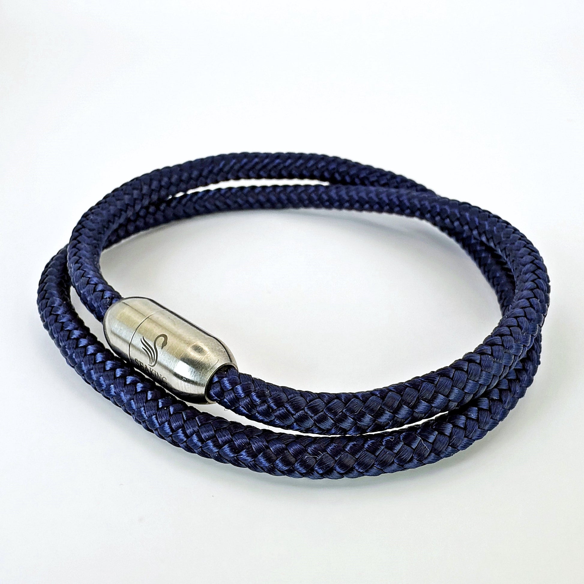 armband seaking traunsee deepblue dunkelblau segeltau detailaufnahme