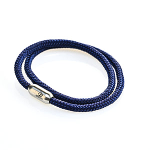 armband seaking traunsee deepblue dunkelblau segeltau detailaufnahme
