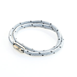 armband seaking traunsee frostedsilver detail segeltau
