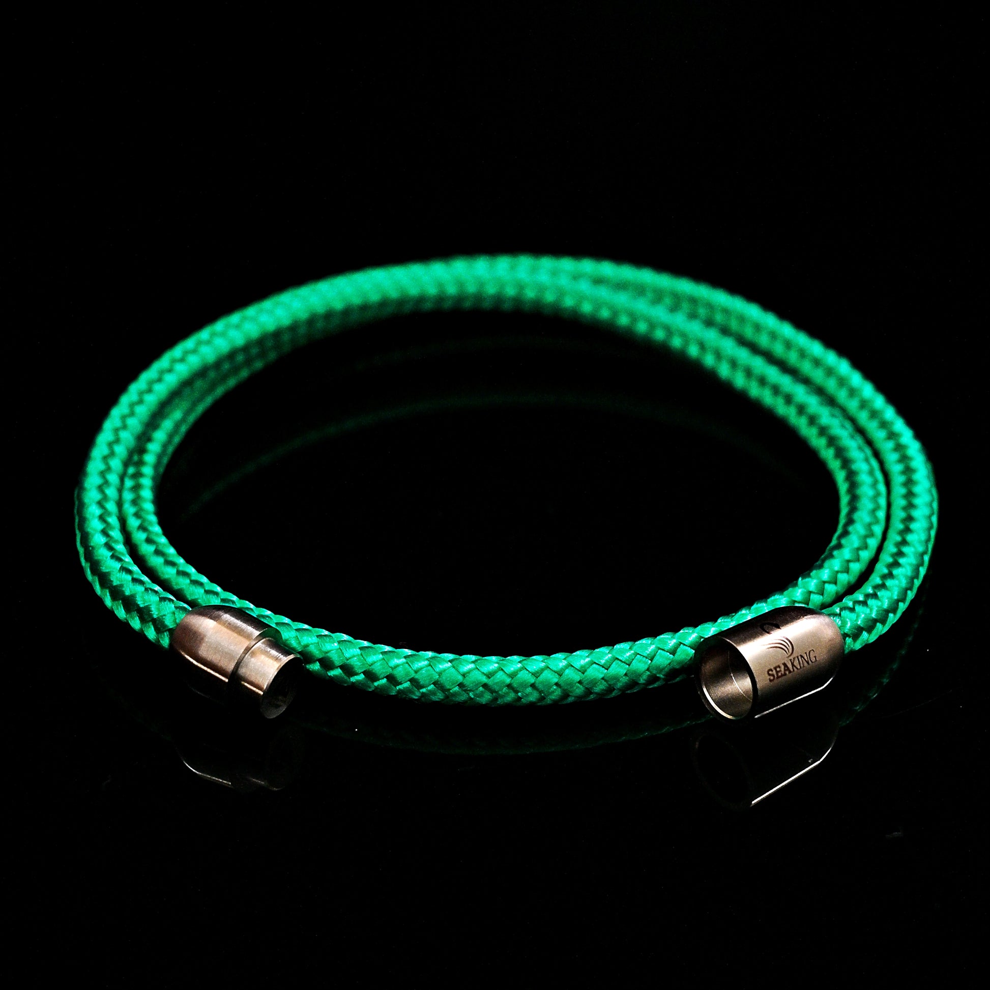 armband seaking traunsee icemint grün segeltau magnetverschluss