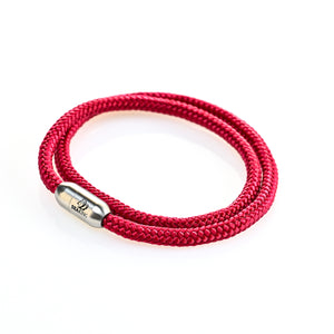 armband seaking traunsee rubin rot segeltau
