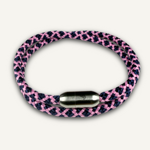 armband seaking traunsee twilightrose rosa 4mm segeltau