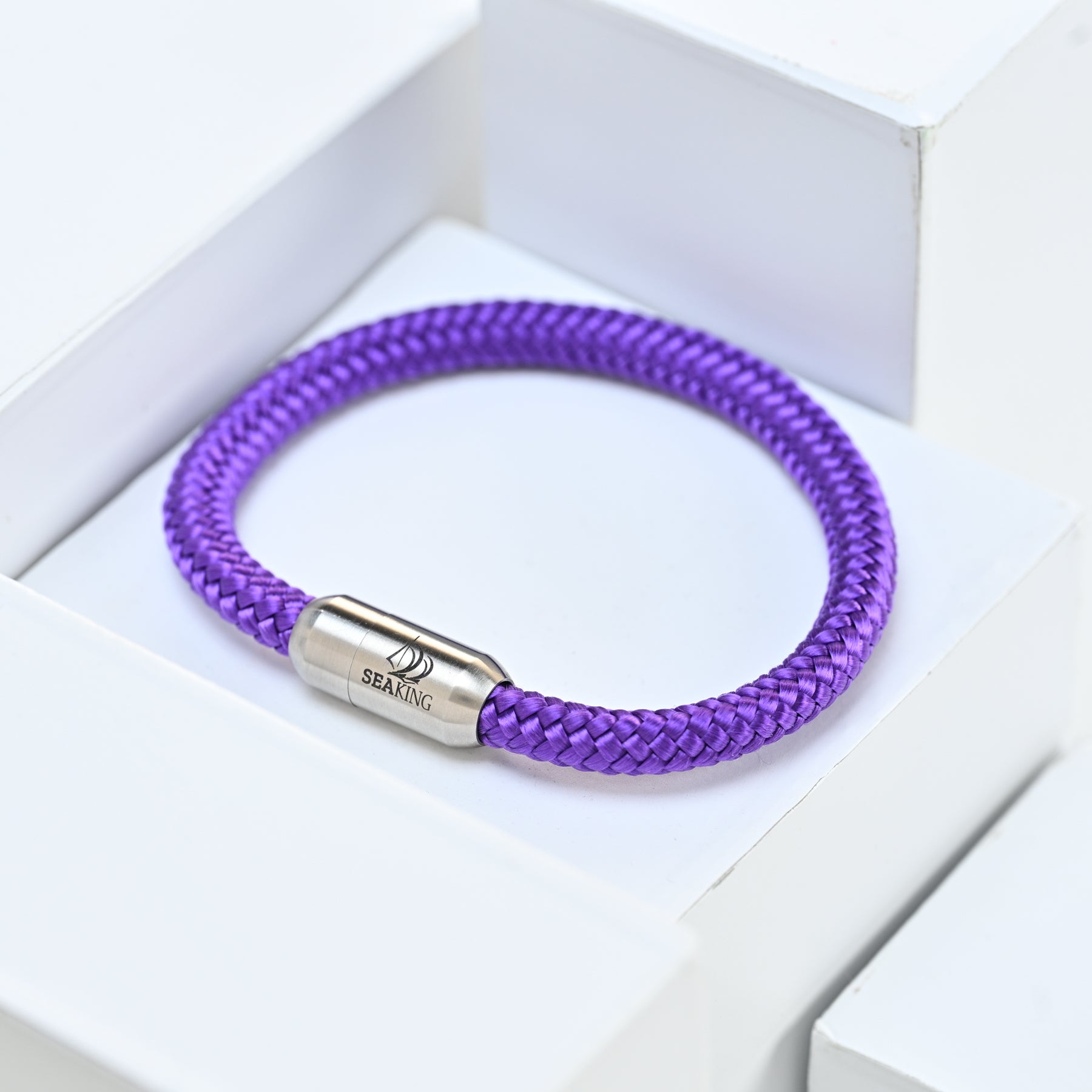 Armband Ultraviolett– SeaKing Design, handgefertigt
