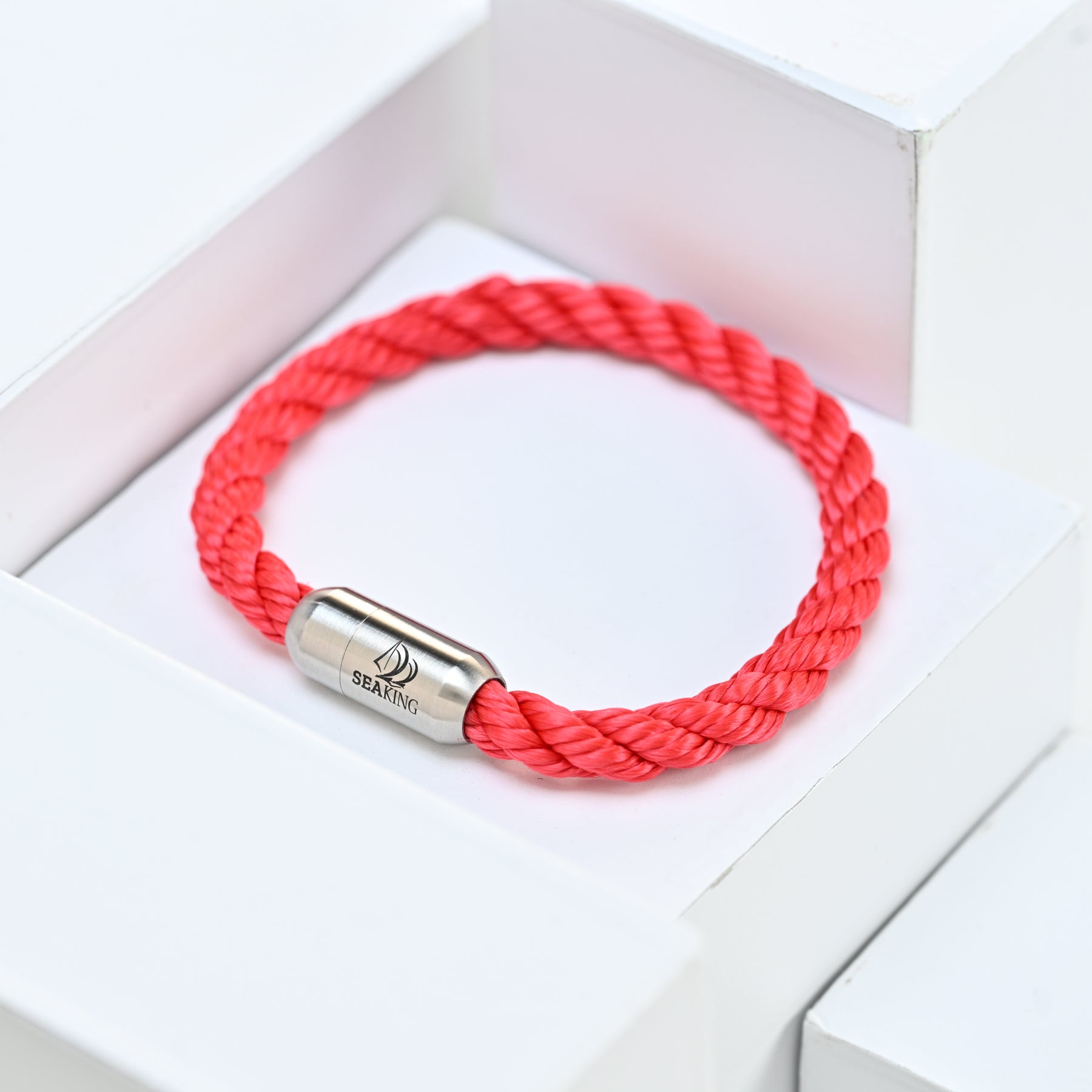 SeaKing BODENSEE Vivienne Armband am Handgelenk getragen – 6 mm Seil, handgefertigt