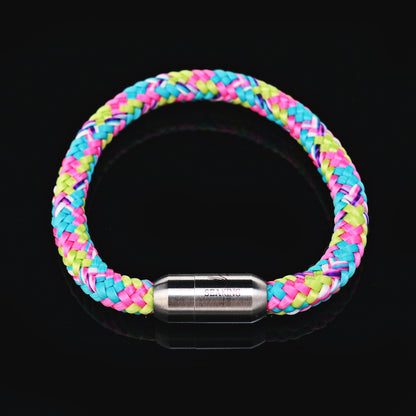 SeaKing Armband Bubblegum mit Magnetverschluss – handgefertigt