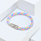 Bubblegum Armband mit Edelstahlverschluss – handgefertigt