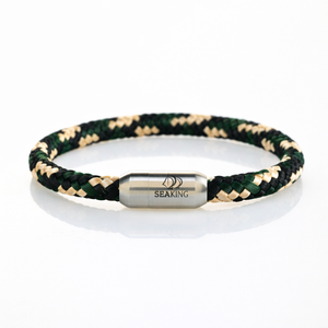SeaKing Armband Camo – handgefertigt in Camouflage-Farben
