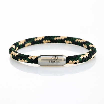 SeaKing Armband Camo – handgefertigt in Camouflage-Farben
