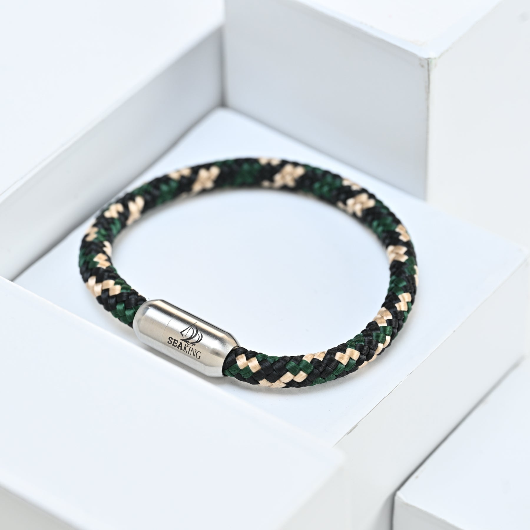 Segeltau Armband SeaKing Camo – handmade in Deutschland
