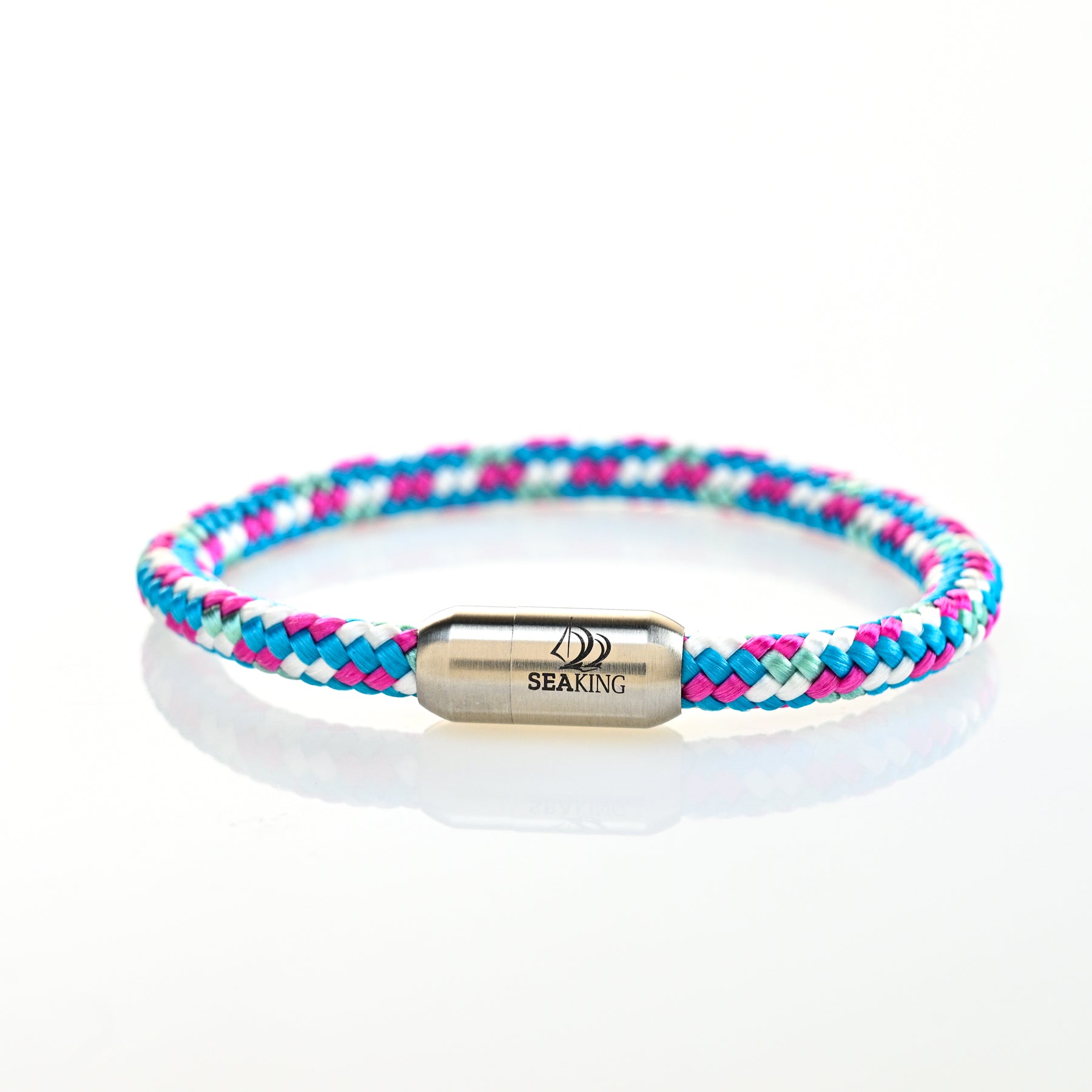 Armband SeaKing Bodensee Falco aus echtem Segeltau – handgefertigt in Deutschland
