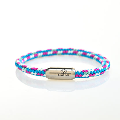 Armband SeaKing Bodensee Falco aus echtem Segeltau – handgefertigt in Deutschland
